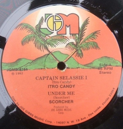 Icho Candy / Errol Scorcher / Joe Gibbs & The Professionals - Captain Selassie I / Under Me / Rightfull Ruler | Joe Gibbs Music (JGMD-8164) - main Icho Candy / Errol Scorcher / Joe Gibbs & The Professionals - Captain Selassie I / Under Me / Rightfull Ruler | Joe Gibbs Music (JGMD-8164) - main