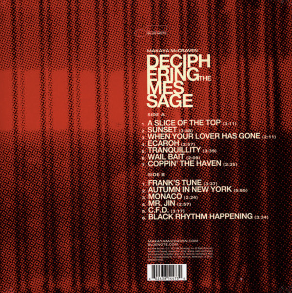 Makaya McCraven - Deciphering The Message | Blue Note (00602438144730) - 2