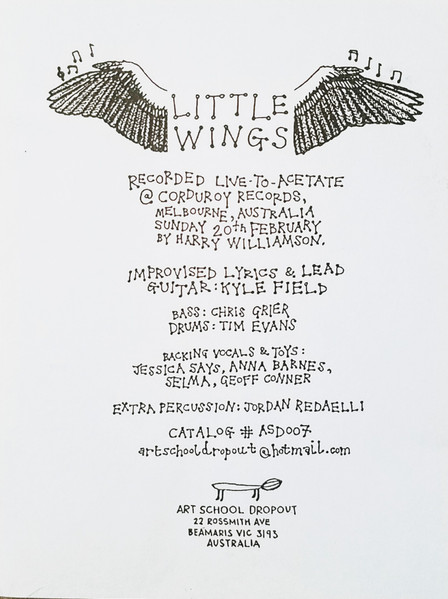 Little Wings - I Don't Feel Like Singing | Art School Dropout (ASD007) - 3