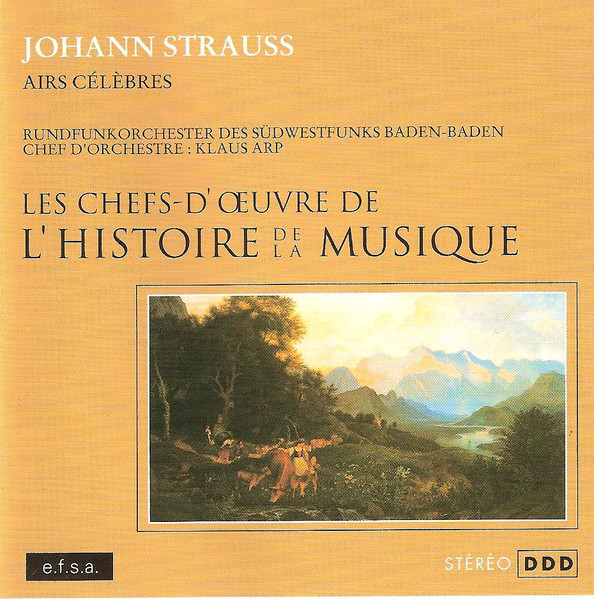 Johann Strauss Jr. - Airs Célèbres | e.f.s.a. (009)
