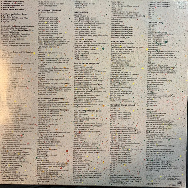 Dennis Brown - Love Has Found Its Way [Vinyl] | A&M Records (SP-4886) - 2