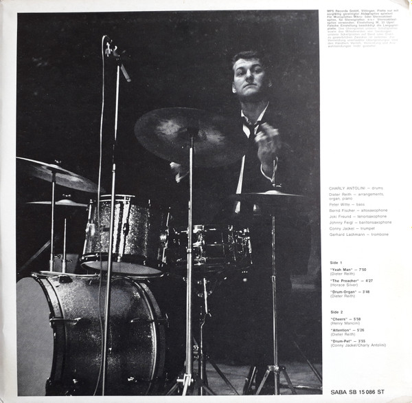Charly Antolini - Drum Beat | SABA (SB 15086 ST) - 3