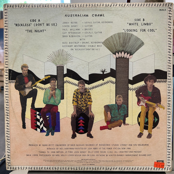 Australian Crawl - Semantics | EMI (BUG.3) - 2