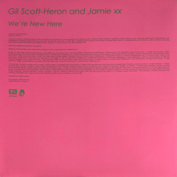 Gil Scott-Heron and Jamie xx - We're New Here | XL Recordings (XLYTLP517) - 2 Gil Scott-Heron and Jamie xx - We're New Here | XL Recordings (XLYTLP517) - 2
