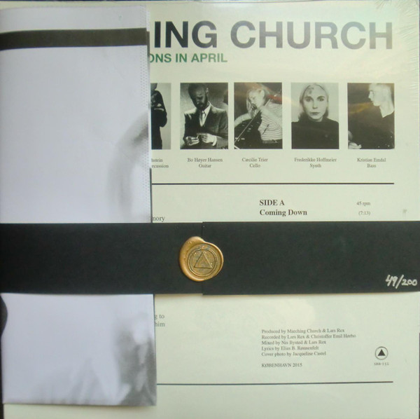 Marching Church - Coming Down: Sessions In April | Sacred Bones Records (SBR152) - 4