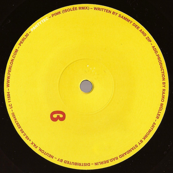 Pantytec - Remixes | Perlon (PERL 30) - 2