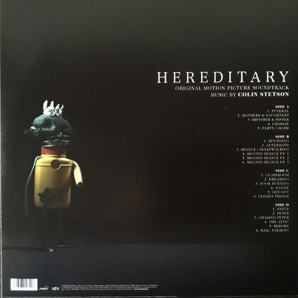 Colin Stetson - Hereditary (Original Motion Picture Soundtrack) | Milan (19658814741) - 2