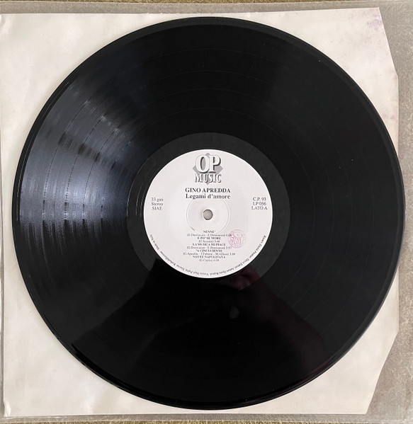 Gino Apredda - Legami D’amore | OP Music (LP 056) - 3