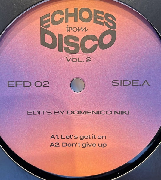 Domenico Niki - Echoes From Disco Vol. 2 | Echoes From Disco (EFD 02)