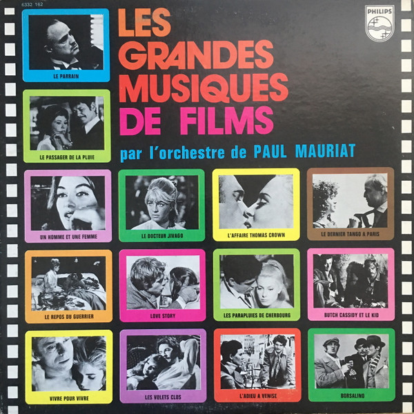 Paul Mauriat And His Orchestra - Les Grandes Musiques De Films Par L'Orchestre De Paul Mauriat | Philips (6332 162) - main