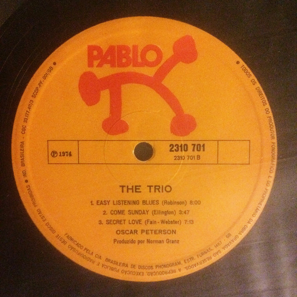 The Oscar Peterson Trio - The Trio | Pablo Records (2310 701) - 4