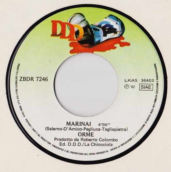 Le Orme - Marinai | DDD (ZBDR 7246) - 3