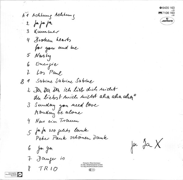 Trio - Trio | Mercury (6435 163) - 2 Trio - Trio | Mercury (6435 163) - 2