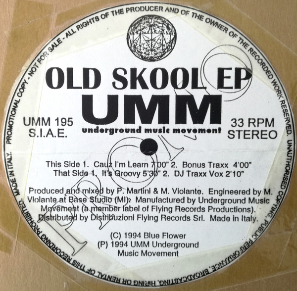 Old Skool - Old Skool EP | UMM (UMM 195) - main
