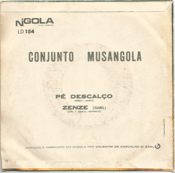 Musangola - Pé Descalço / Zenze | N'Gola (LD-154) - 2