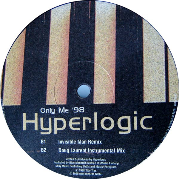 Hyperlogic - Only Me '98 | Control (0042840 CON) - 3