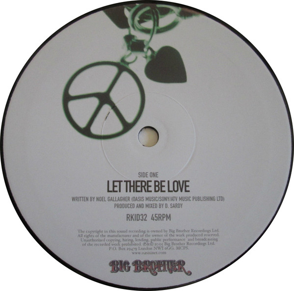 Oasis - Let There Be Love | Big Brother (RKID32) - 3