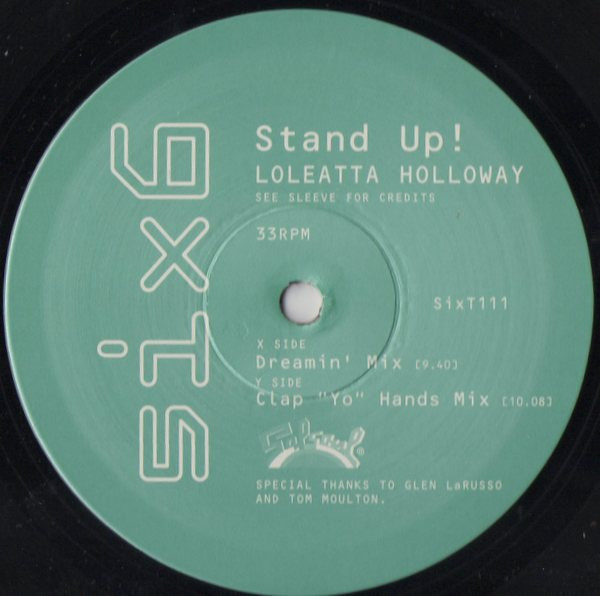 Loleatta Holloway - Stand Up! | Six6 (SixT111) - 3