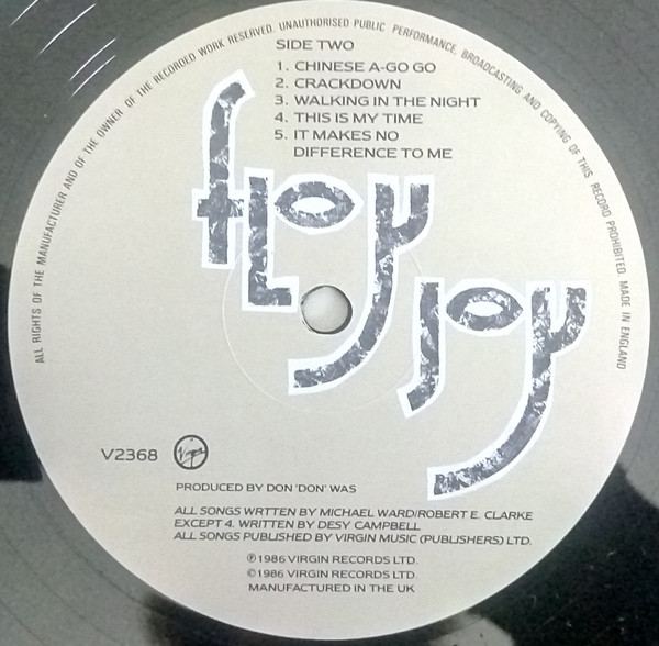Floy Joy - Weak In The Presence Of Beauty | Virgin (V2368) - 2