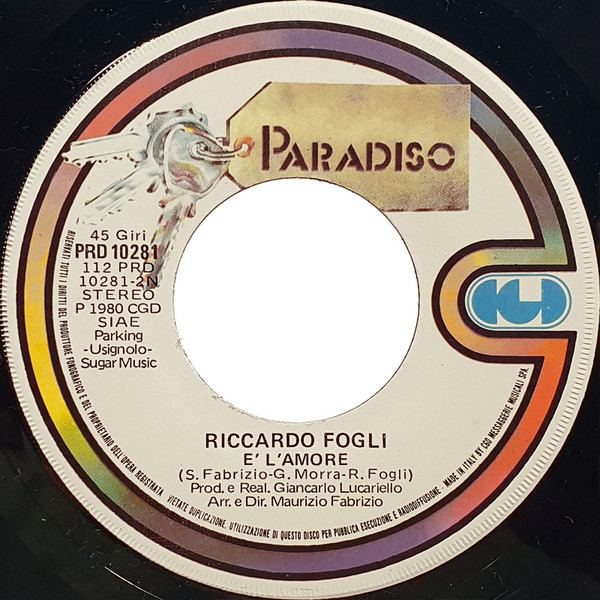 Riccardo Fogli - Ti Amo Però... | Paradiso (PRD 10281) - 4