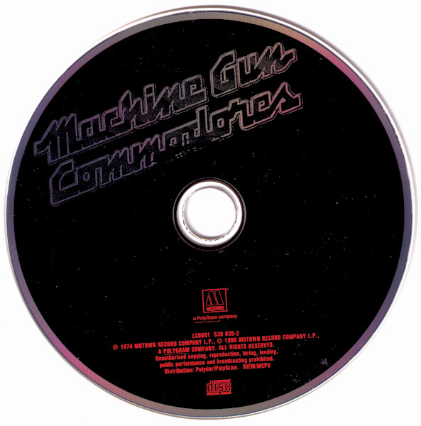 Commodores - Machine Gun | Motown (530 935-2) - 3 Commodores - Machine Gun | Motown (530 935-2) - 3
