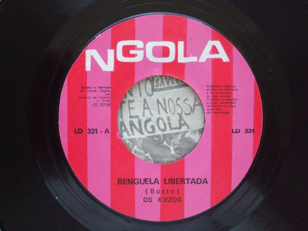 Os Kiezos - Benguela Libertada / Memória De Guy | N'Gola (LD 331) - 3