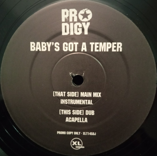The Prodigy - Baby's Got A Temper | XL Recordings (XLT145DJ) - 2 The Prodigy - Baby's Got A Temper | XL Recordings (XLT145DJ) - 2