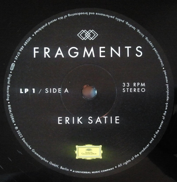 Erik Satie - Fragments | Deutsche Grammophon (483 9552 GH) - 4