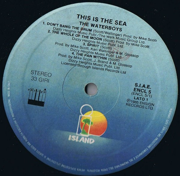The Waterboys - This Is The Sea | Ensign (ENCL 5) - 2