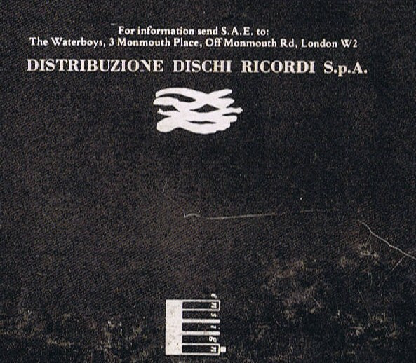 The Waterboys - This Is The Sea | Ensign (ENCL 5) - 4