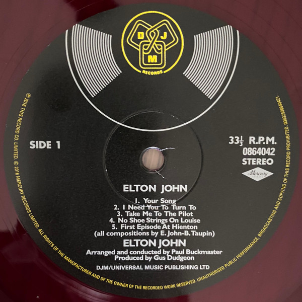 Elton John - Elton John | DJM Records (0864041) - 4