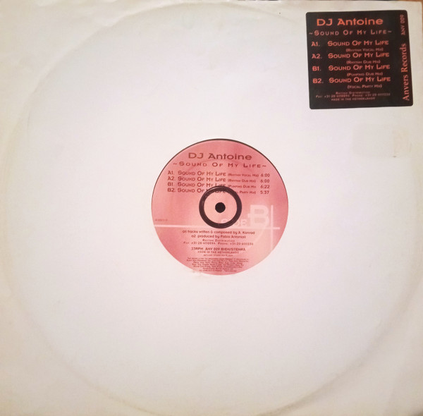 DJ Antoine - Sound Of My Life | Anvers Records (ANV 009)