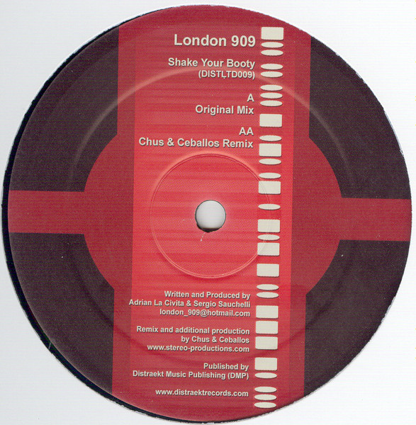 London 909 - Shake Your Booty | Distraektions Ltd (DIST LTD 009) - main London 909 - Shake Your Booty | Distraektions Ltd (DIST LTD 009) - main
