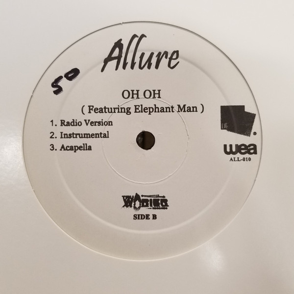 Allure - Hate To Luv Yah / Oh Oh | WEA (ALL-010) - 2 Allure - Hate To Luv Yah / Oh Oh | WEA (ALL-010) - 2