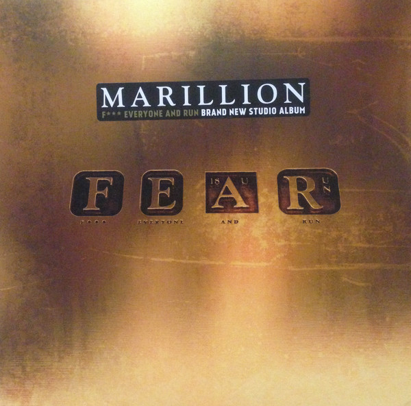 Marillion - FEAR (F*** Everyone And Run) | Ear Music (0211265EMU)