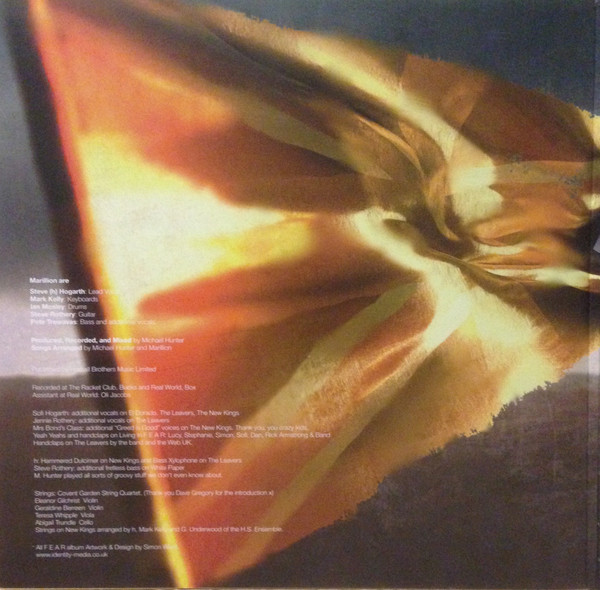 Marillion - FEAR (F*** Everyone And Run) | Ear Music (0211265EMU) - 3