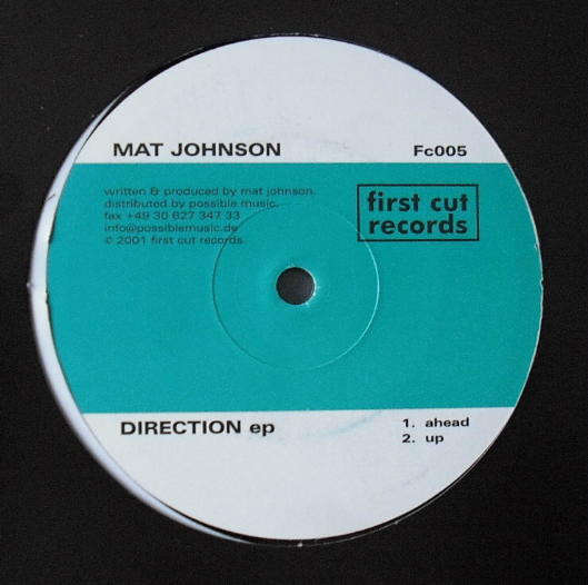 Mat Johnson - Direction EP | First Cut (Fc005) - main