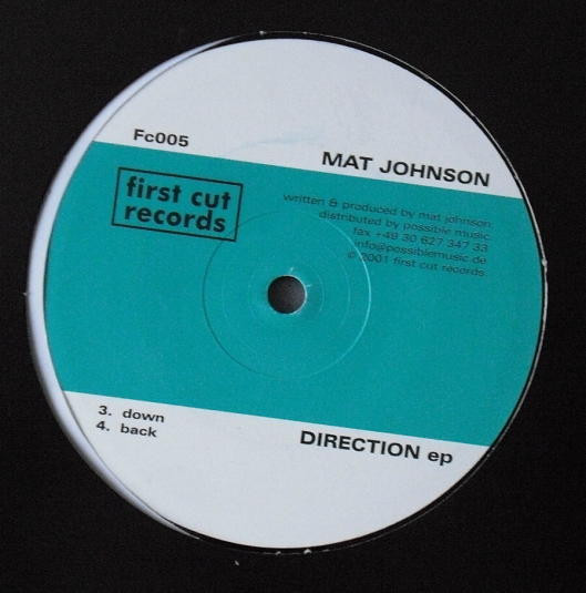 Mat Johnson - Direction EP | First Cut (Fc005) - 2