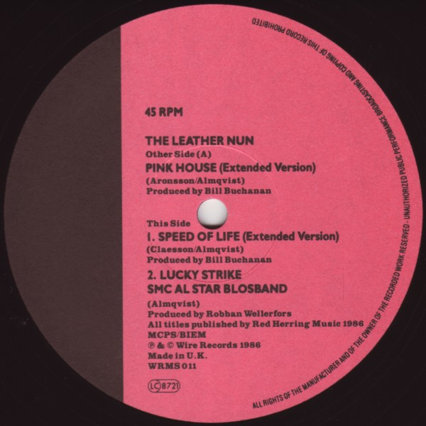 The Leather Nun - Pink House | Wire Records (WRMS 011) - 4 The Leather Nun - Pink House | Wire Records (WRMS 011) - 4