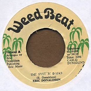 Eric Donaldson - The System Dread | Weed Beat (none) - main