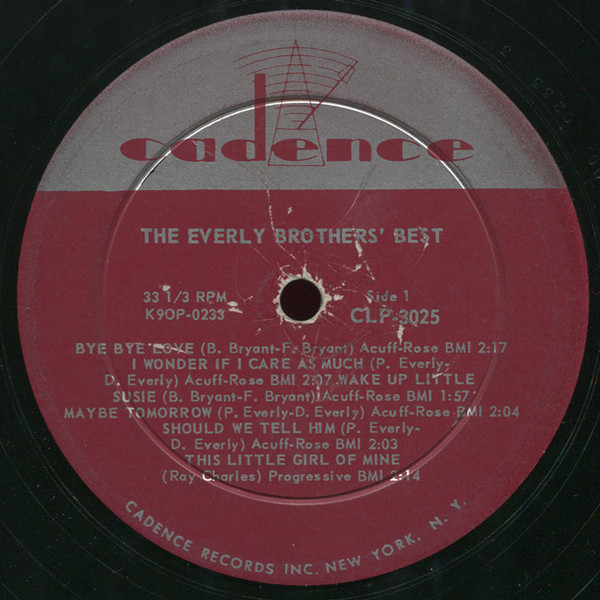 Everly Brothers - The Everly Brothers' Best | Cadence (CLP 3025) - 2 Everly Brothers - The Everly Brothers' Best | Cadence (CLP 3025) - 2