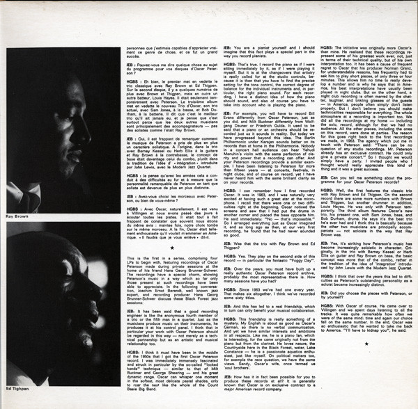 Oscar Peterson - Action | MPS Records (MPS 15008) - 3 Oscar Peterson - Action | MPS Records (MPS 15008) - 3