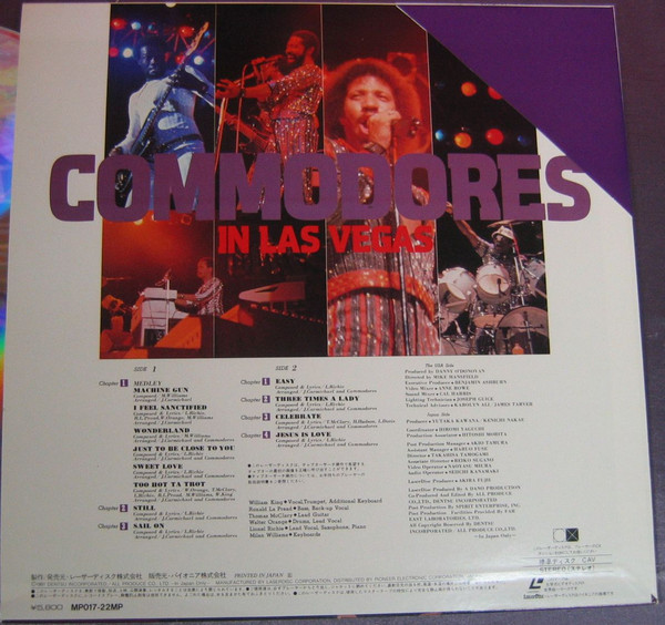 Commodores - Commodores In Las Vegas | Pioneer (MP017-22MP) - 2 Commodores - Commodores In Las Vegas | Pioneer (MP017-22MP) - 2