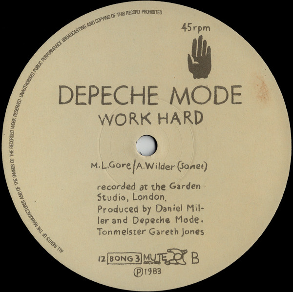 Depeche Mode - Everything Counts (In Larger Amounts) | Mute (12 BONG 3) - 4