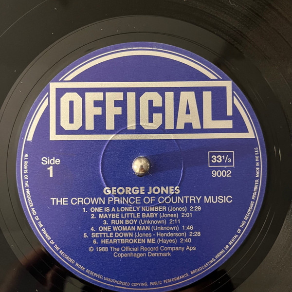 George Jones - The Crown Prince Of Country Music | Official (9002) - 3 George Jones - The Crown Prince Of Country Music | Official (9002) - 3
