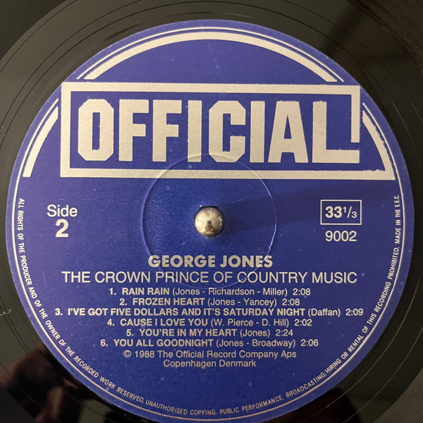 George Jones - The Crown Prince Of Country Music | Official (9002) - 4 George Jones - The Crown Prince Of Country Music | Official (9002) - 4