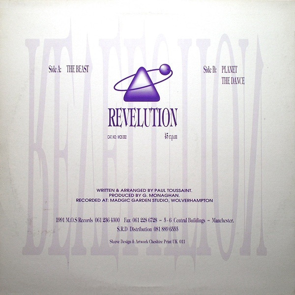 Revelution - The Beast | M.O.S. Records (MOS 002) - main