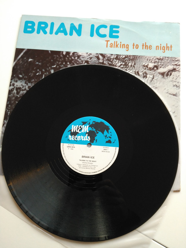 Brian Ice - Talking To The Night | Gira (MEM M/330) - 2
