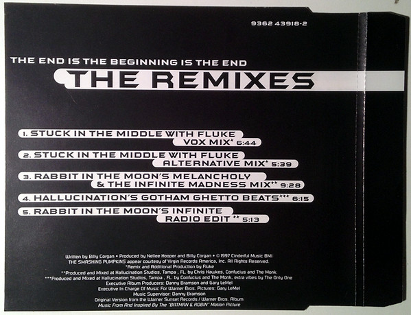The Smashing Pumpkins - The End Is The Beginning Is The End (The Remixes) | Warner Bros. Records (9362 43918-2) - 3 The Smashing Pumpkins - The End Is The Beginning Is The End (The Remixes) | Warner Bros. Records (9362 43918-2) - 3