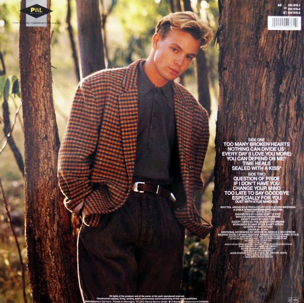 Jason Donovan - Ten Good Reasons | PWL Empire (244 976-1) - 2 Jason Donovan - Ten Good Reasons | PWL Empire (244 976-1) - 2